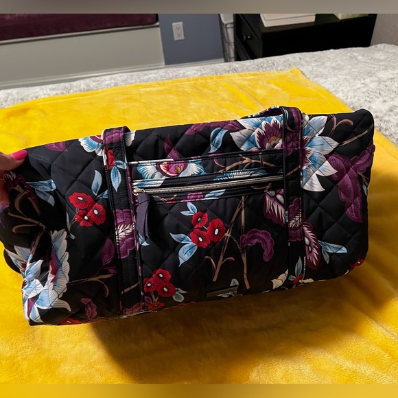 Vera Bradley Floral Quilted Duffel Bag – Large - Picture 1 of 7